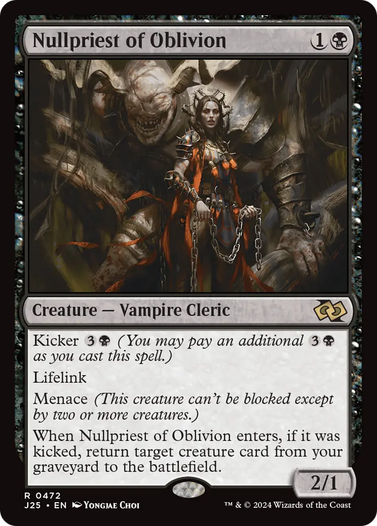 Nullpriest Of Oblivion [Foundations Jumpstart] 1