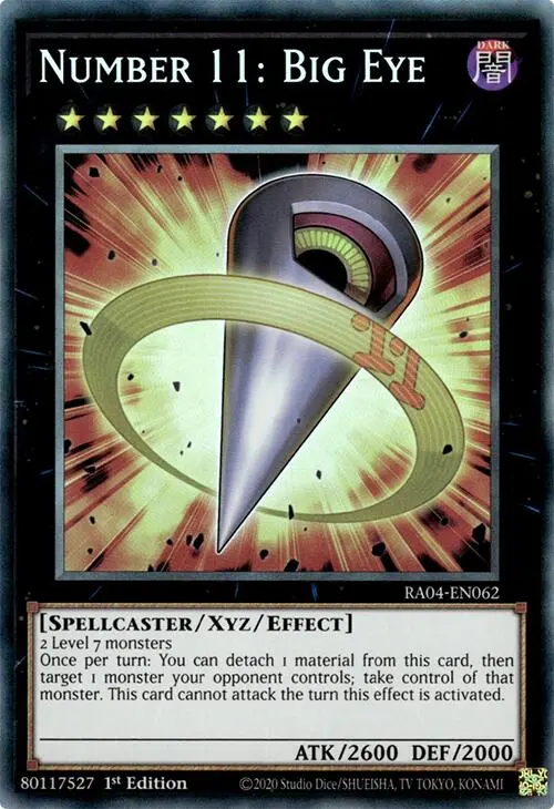 Number 11: Big Eye [Ra04-En062] Prismatic Collector's Rare 1
