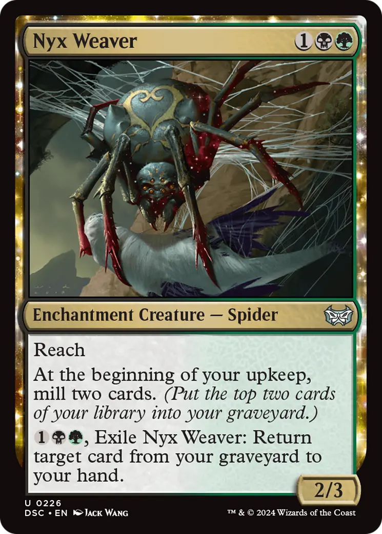 Nyx Weaver [Duskmourn: House Of Horror Commander] 1