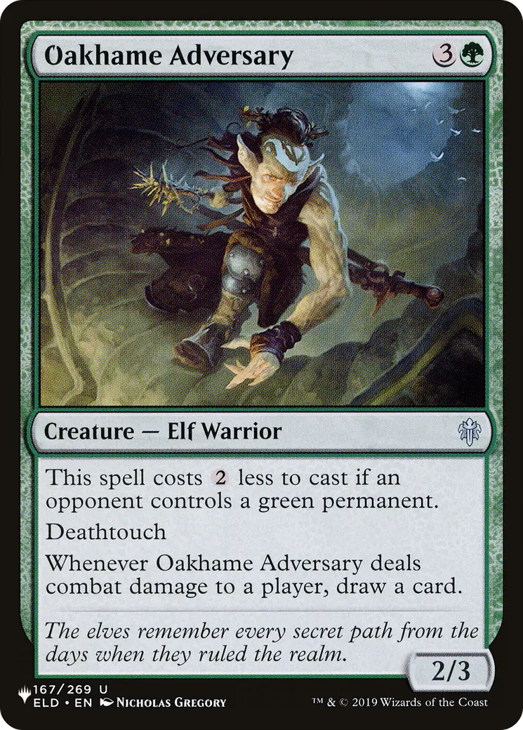 Oakhame Adversary [The List] 1