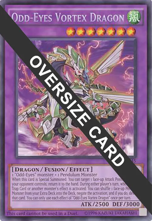 Odd-Eyes Vortex Dragon (Oversized) [Docs-En045] Promo 1