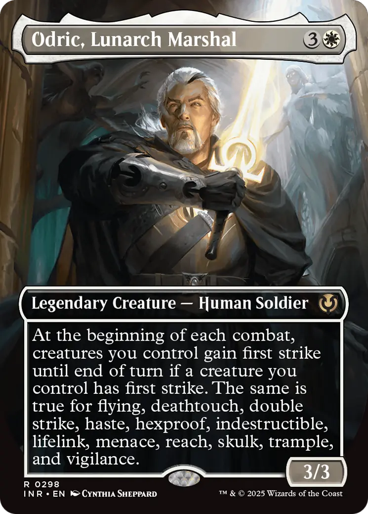 Odric, Lunarch Marshal (Borderless) [Innistrad Remastered] 1