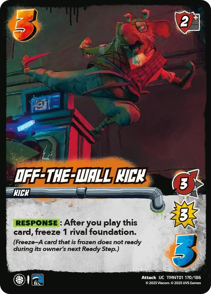 Off-The-Wall Kick - Teenage Mutant Ninja Turtles (Tmnt) 1