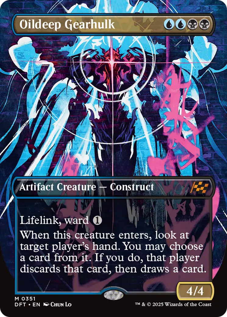 Oildeep Gearhulk (Borderless) [Aetherdrift] 1