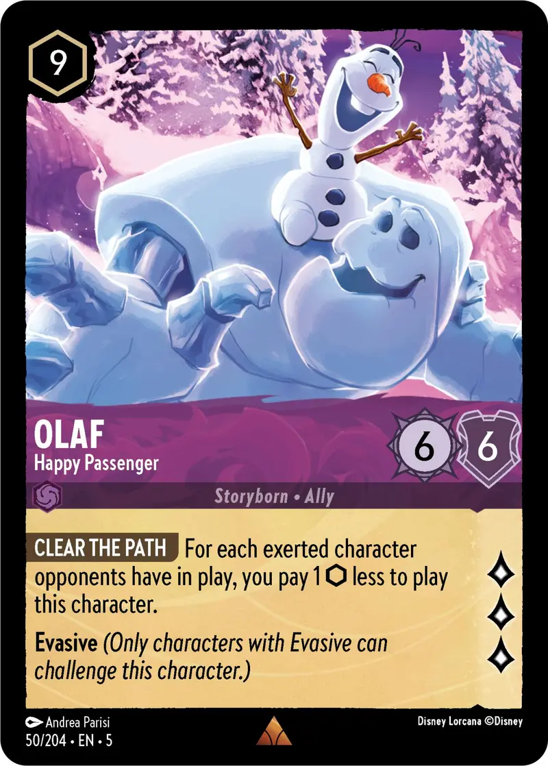 Olaf - Happy Passenger (50/204) [Shimmering Skies] 1