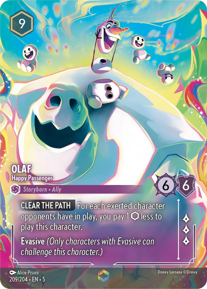 Olaf - Happy Passenger (Enchanted) (209/204) [Shimmering Skies] 1