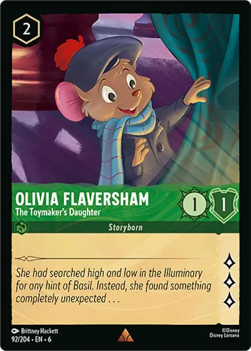 Olivia Flaversham - The Toymaker's Daughter (92/204) [Azurite Sea] 1