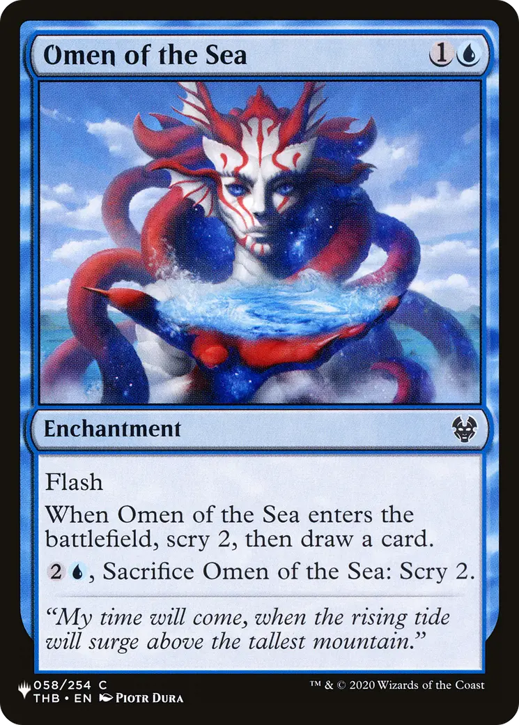 Omen Of The Sea [The List] 1