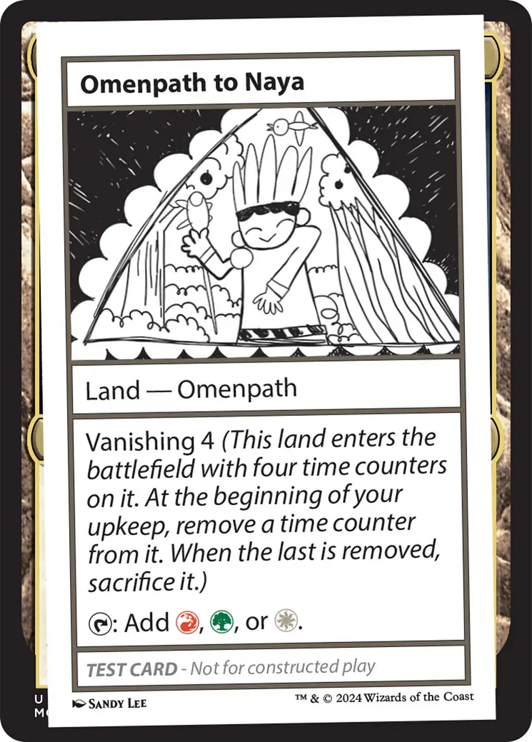 Omenpath To Naya [Mystery Booster 2 Playtest Cards] 1