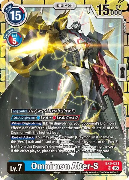 Omnimon Alter-S [Ex9-021] [Versus Monsters] 1