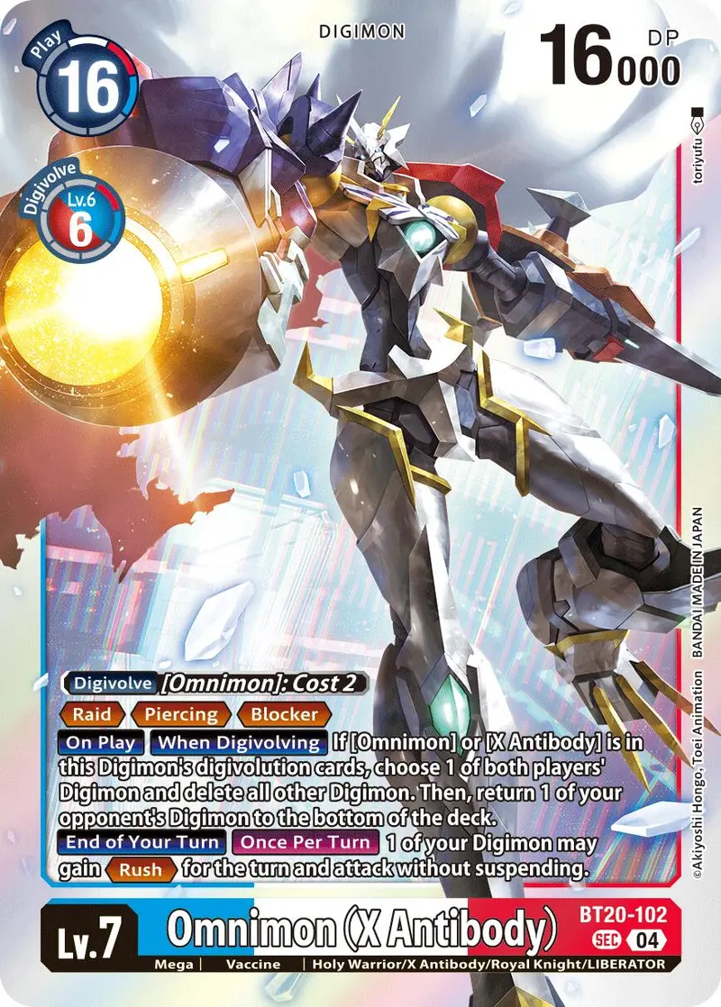 Omnimon [Bt20-102] (X Antibody) [Release Special Booster Ver.2.5] 1
