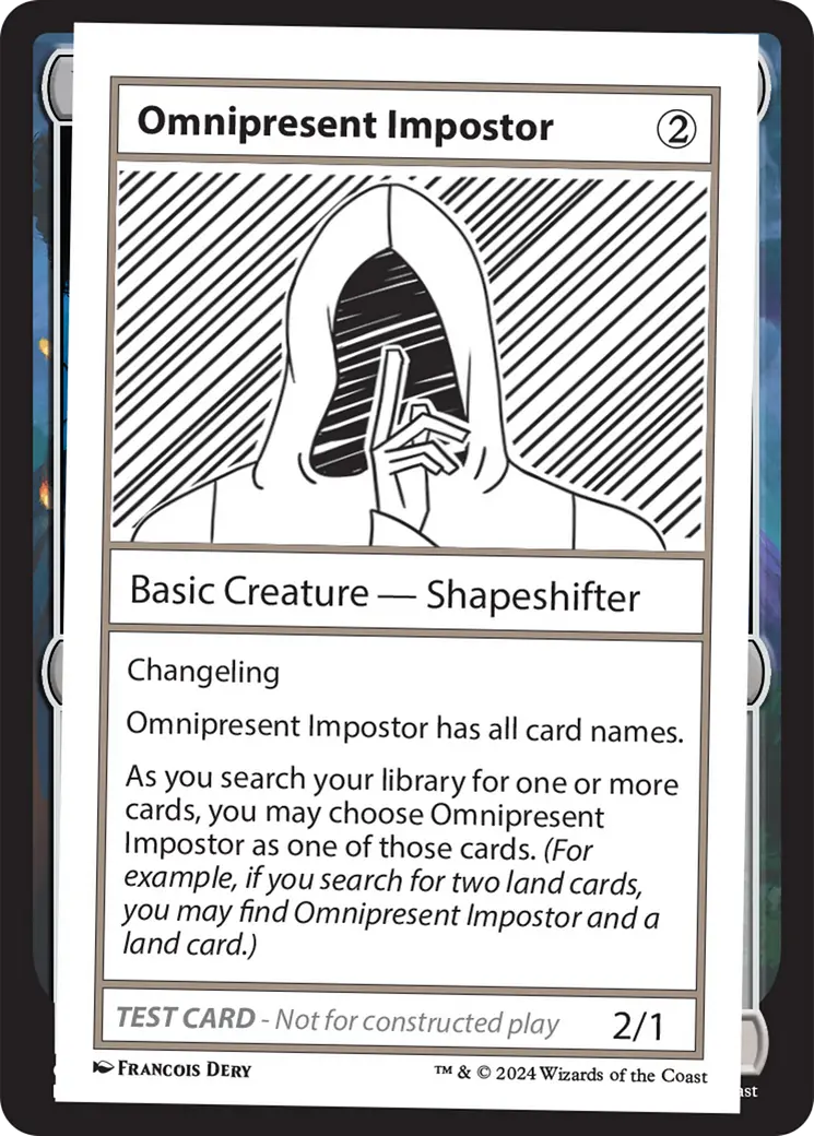 Omnipresent Impostor [Mystery Booster 2 Playtest Cards] 1