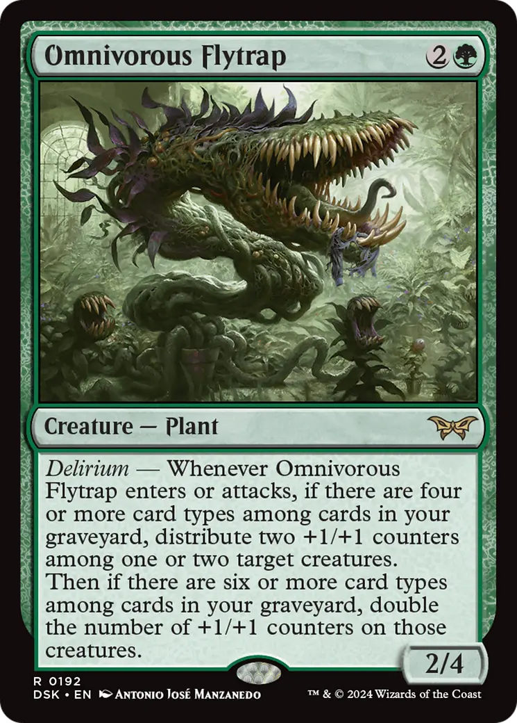 Omnivorous Flytrap [Duskmourn: House Of Horror] 1