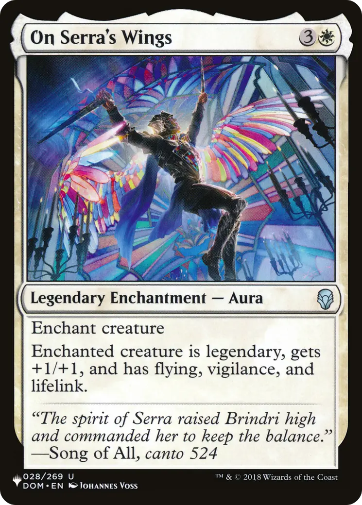On Serra's Wings [The List] 1