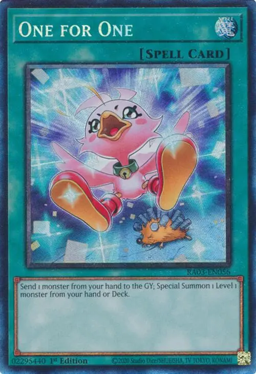 One For One (Cr) [Ra03-En056] Prismatic Collector's Rare 1