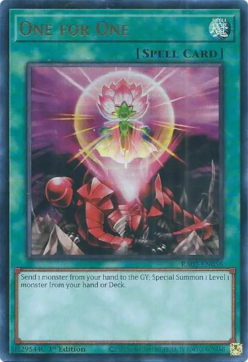 One For One (Ur) [Ra03-En056] Ultra Rare 1