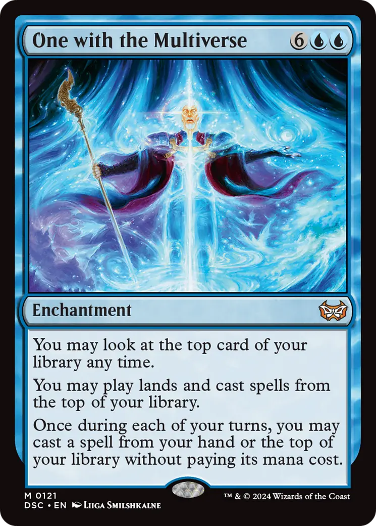 One With The Multiverse [Duskmourn: House Of Horror Commander] 1