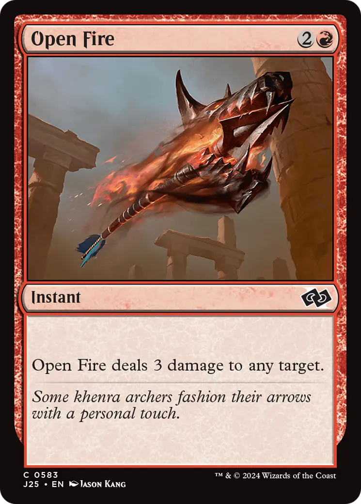 Open Fire [Foundations Jumpstart] 1