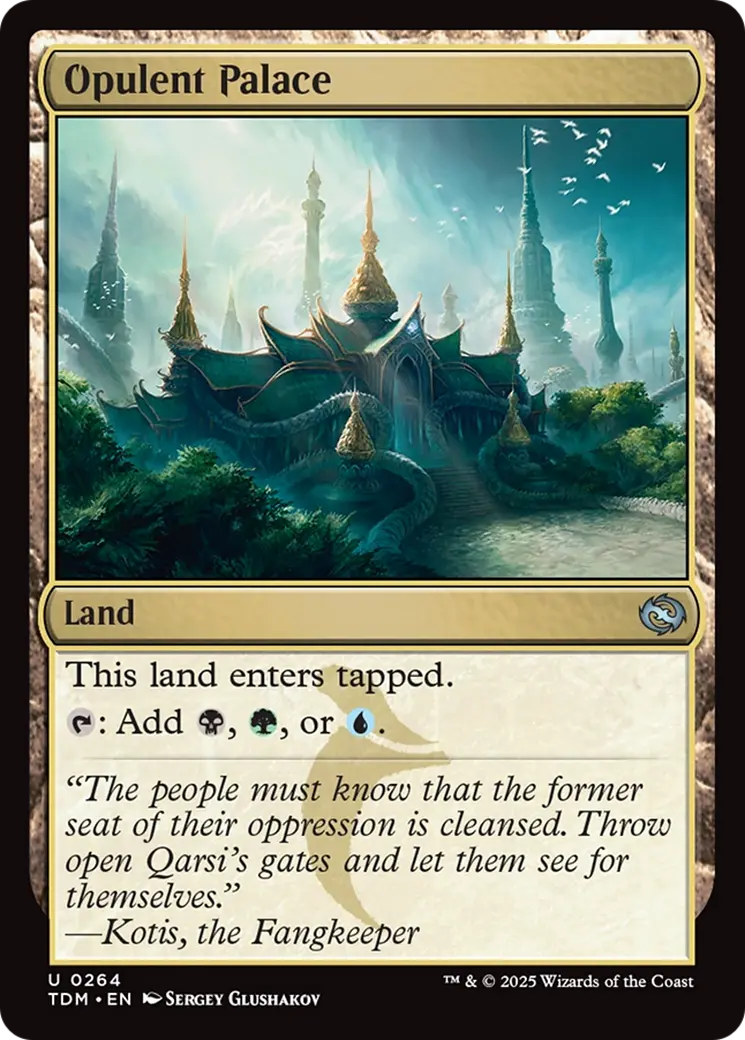 Opulent Palace [Tarkir: Dragonstorm] 1