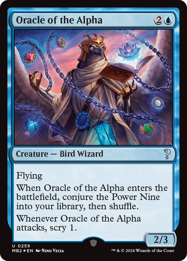 Oracle Of The Alpha [Mystery Booster 2] 1
