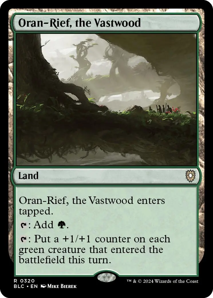 Oran-Rief, The Vastwood [Bloomburrow Commander] 1