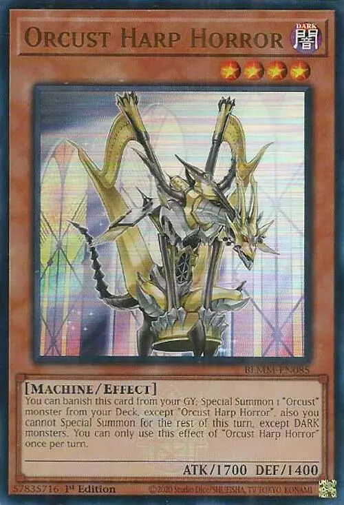 Orcust Harp Horror [Blmm-En085] Ultra Rare 1