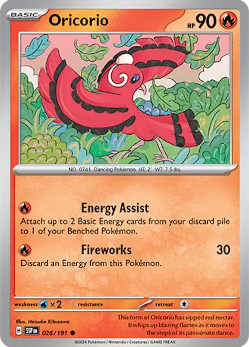 Oricorio (026/191) [Scarlet & Violet: Surging Sparks] 1