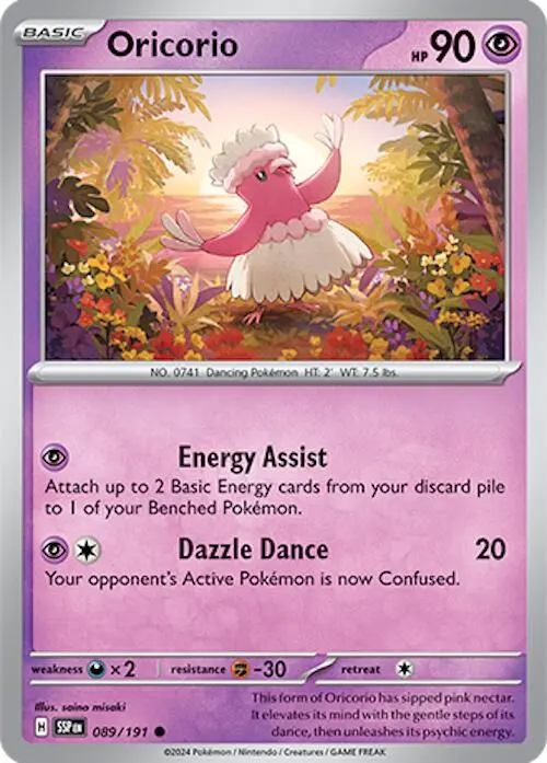 Oricorio (089/191) [Scarlet & Violet: Surging Sparks] 1