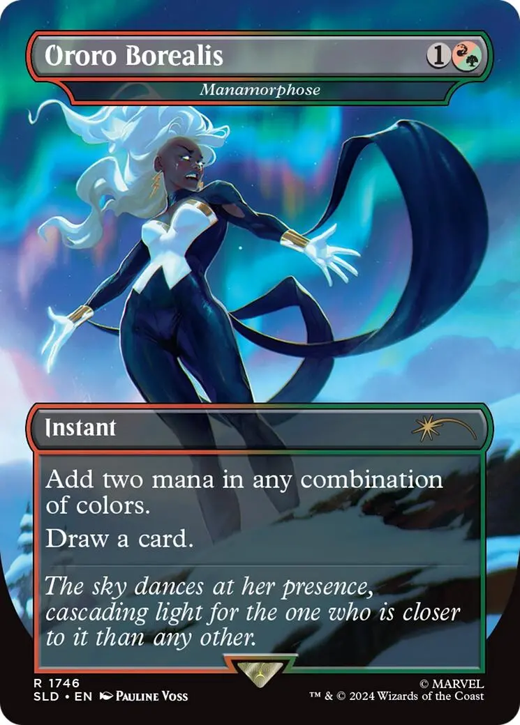 Ororo Borealis - Manamorphose (Rainbow Foil) [Secret Lair Drop Series] 1