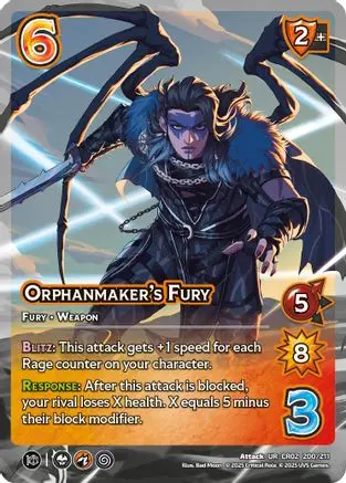 Orphanmaker's Fury 1