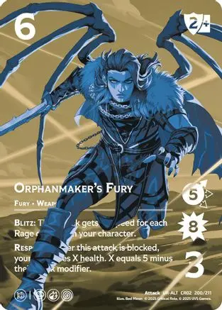Orphanmaker's Fury (Alternate Art) 1