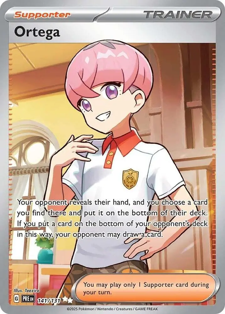 Ortega (141/131) [Scarlet & Violet: Prismatic Evolutions] 1