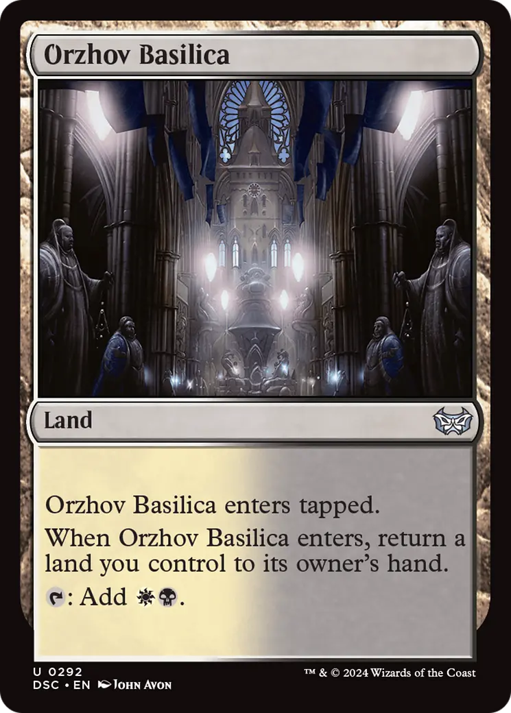 Orzhov Basilica [Duskmourn: House Of Horror Commander] 1