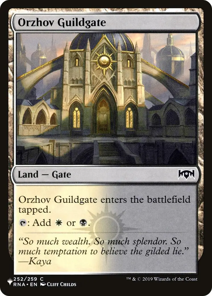 Orzhov Guildgate [The List] 1