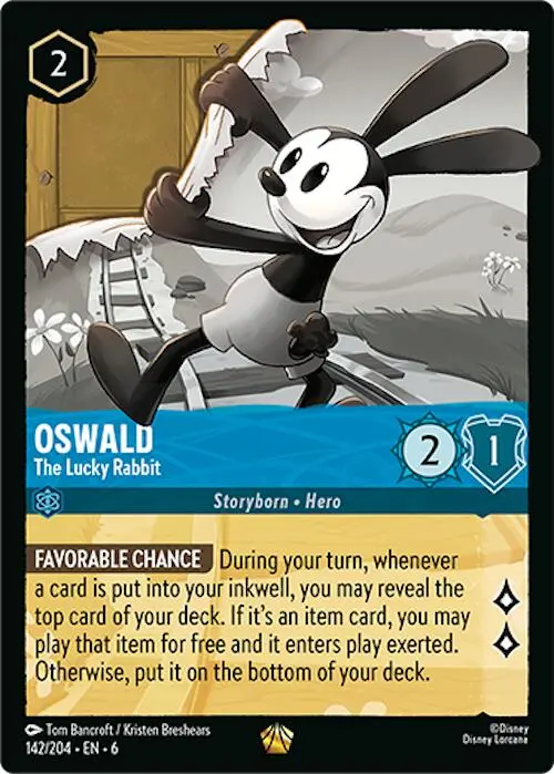 Oswald - The Lucky Rabbit (142/204) [Azurite Sea] 1
