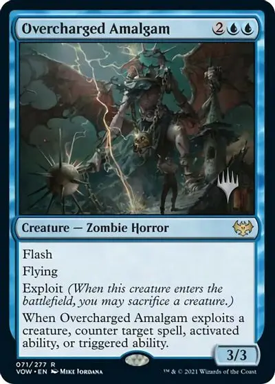 Overcharged Amalgam (Promo Pack) [Innistrad: Crimson Vow Promos] 1