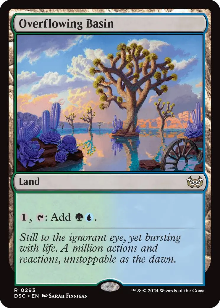 Overflowing Basin [Duskmourn: House Of Horror Commander] 1