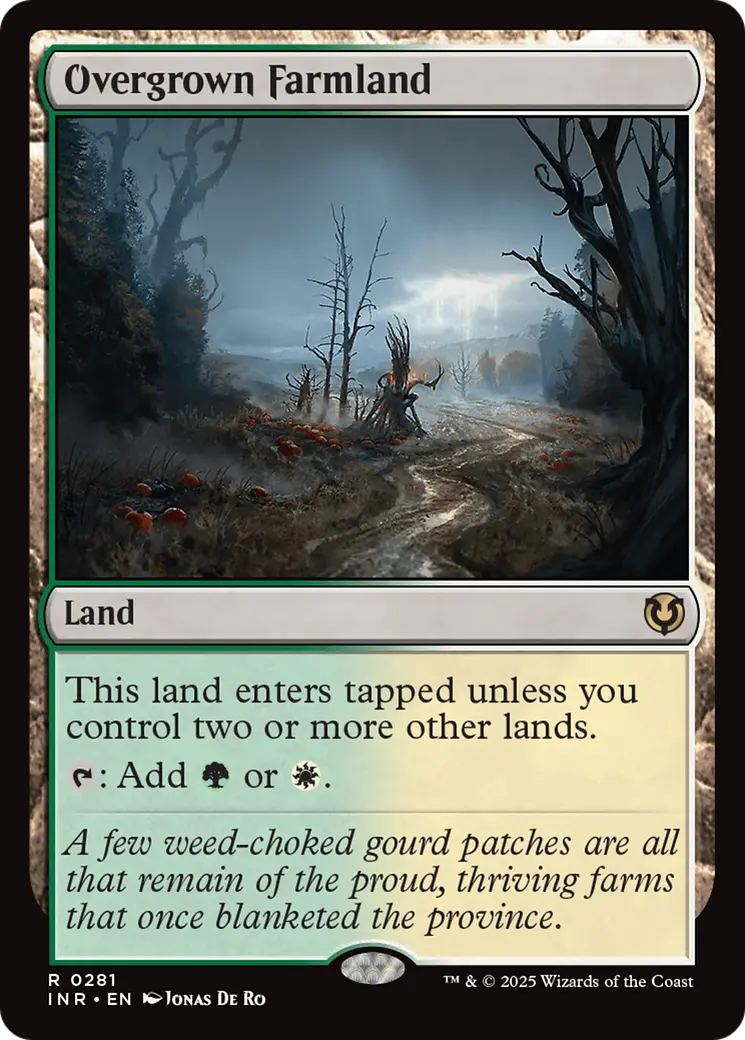Overgrown Farmland [Innistrad Remastered] 1