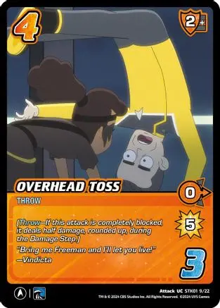 Overhead Toss - Stk01 9/22 - U 1