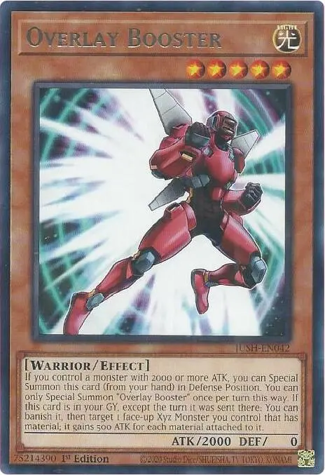 Overlay Booster [Jush-En042] Rare 1