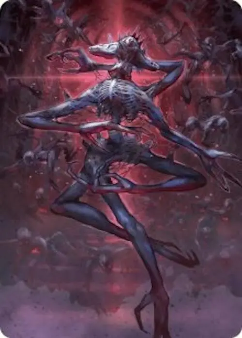 Overlord Of The Balemurk Art Card [Duskmourn: House Of Horror Art Series] 1