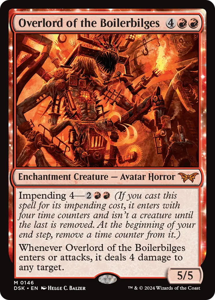 Overlord Of The Boilerbilges [Duskmourn: House Of Horror] 1