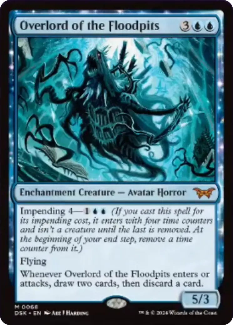 Overlord Of The Floodpits [Duskmourn: House Of Horror] 1