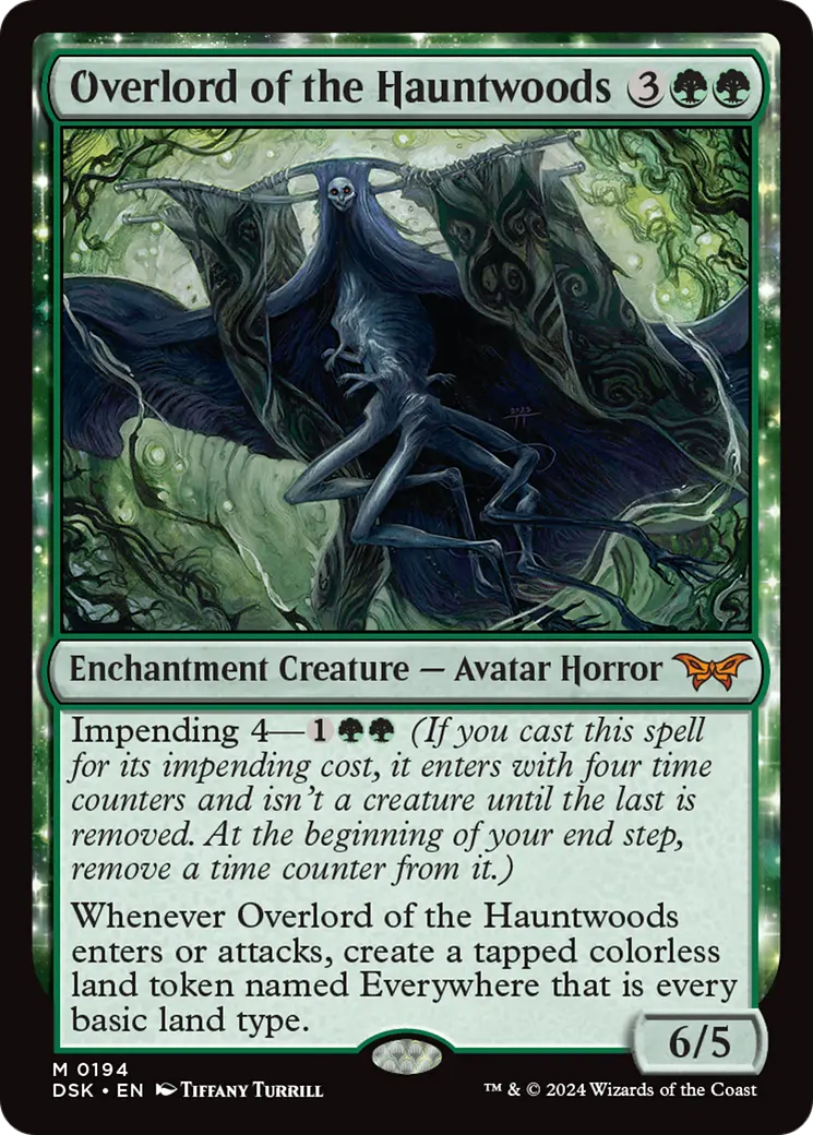 Overlord Of The Hauntwoods [Duskmourn: House Of Horror] 1