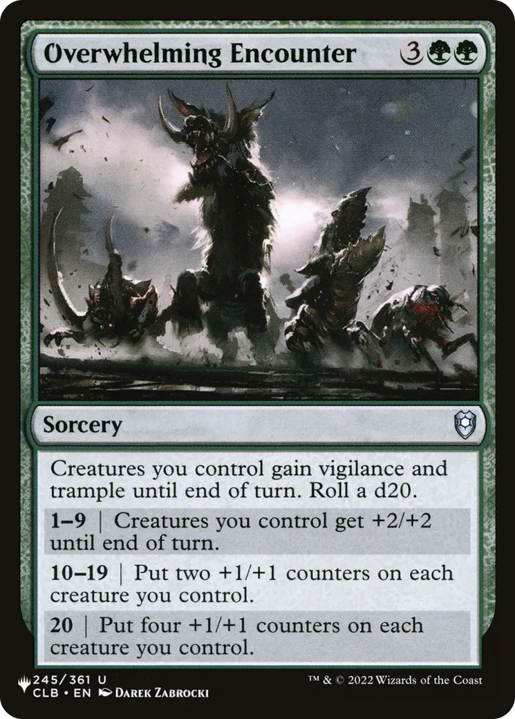 Overwhelming Encounter [The List] 1