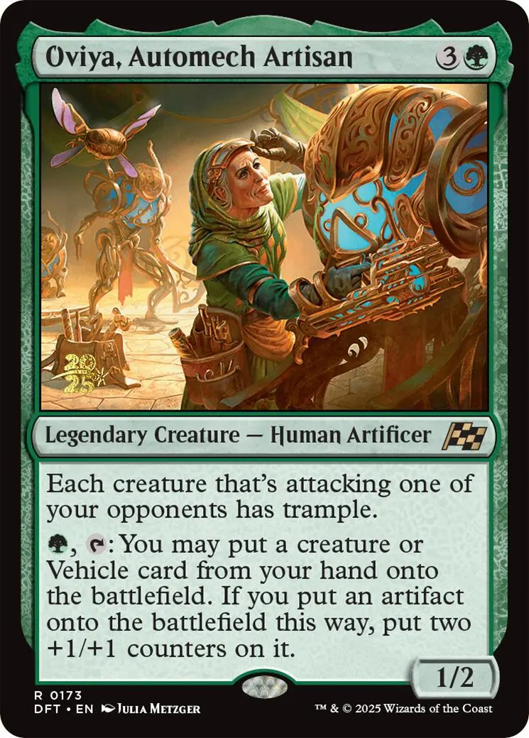 Oviya, Automech Artisan [Aetherdrift Prerelease Promos] 1