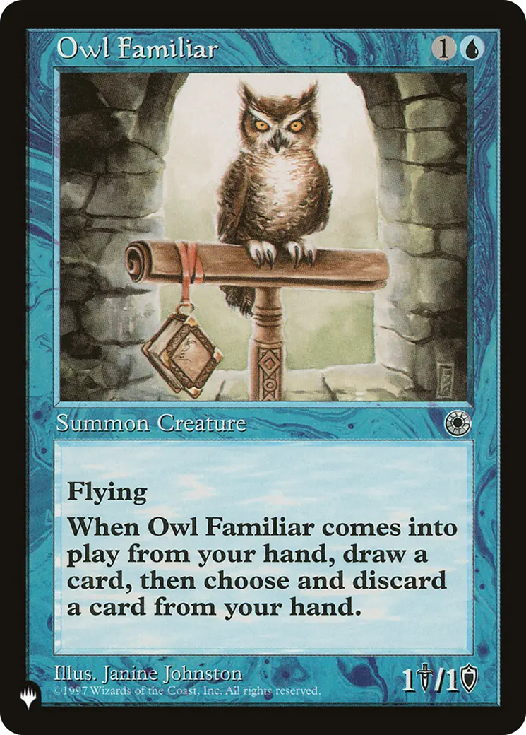 Owl Familiar [The List] 1