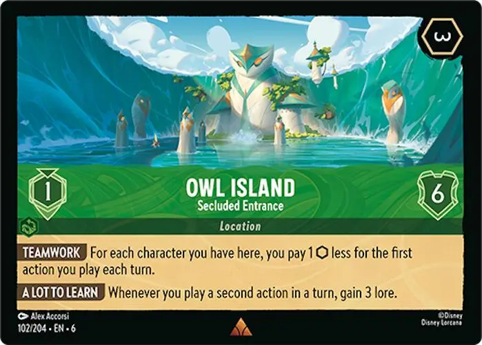 Owl Island - Secluded Entrance (102/204) [Azurite Sea] 1