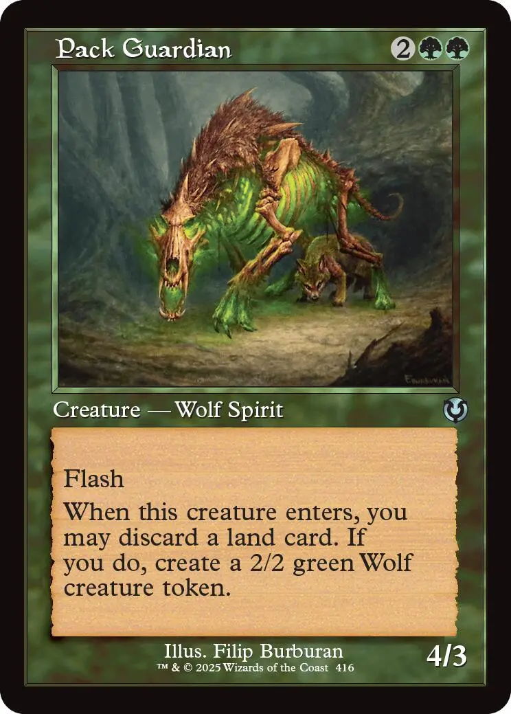 Pack Guardian (Retro Frame) [Innistrad Remastered] 1
