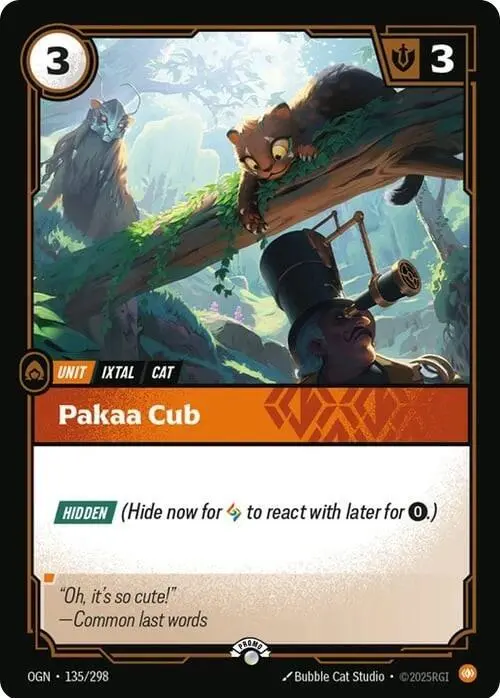 Pakaa Cub - Riftbound Organized Play Promotional Cards (Opp) 1